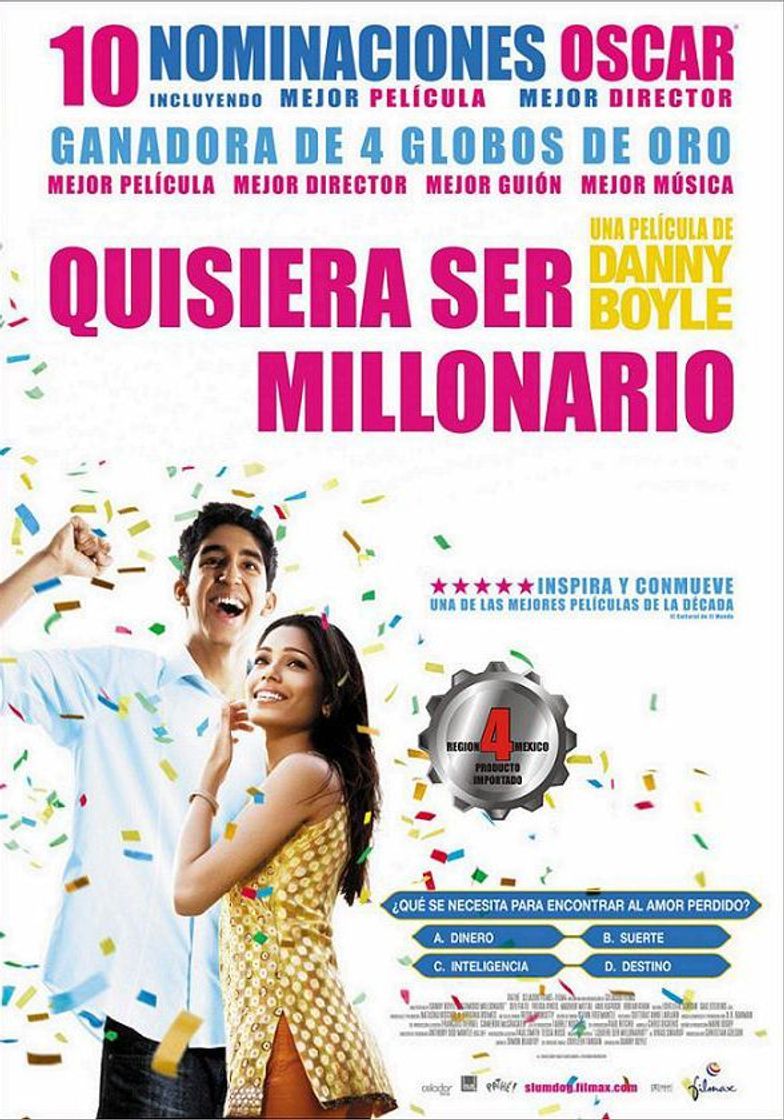 Movie Quisiera ser millonario 