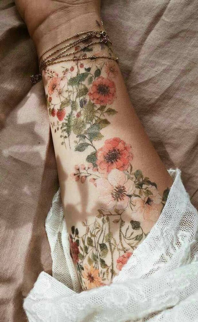 Moda Tatuagem realista