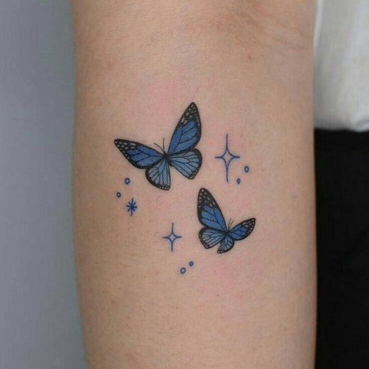Tatuagem de borboletas