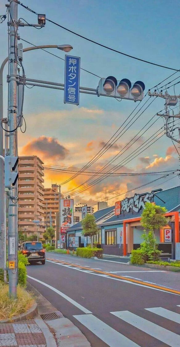 Social Wallpaper de paisagem de anime