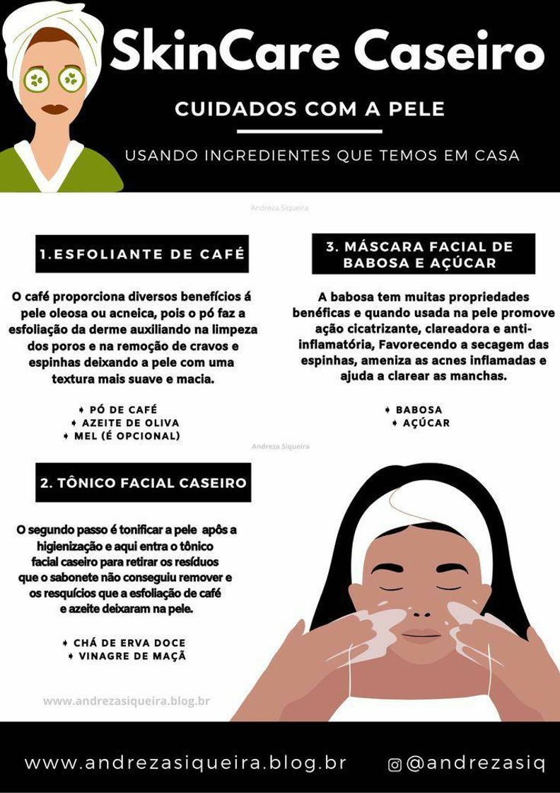 Fashion Skincare caseira para pele oleosa 🧖‍♀️💯