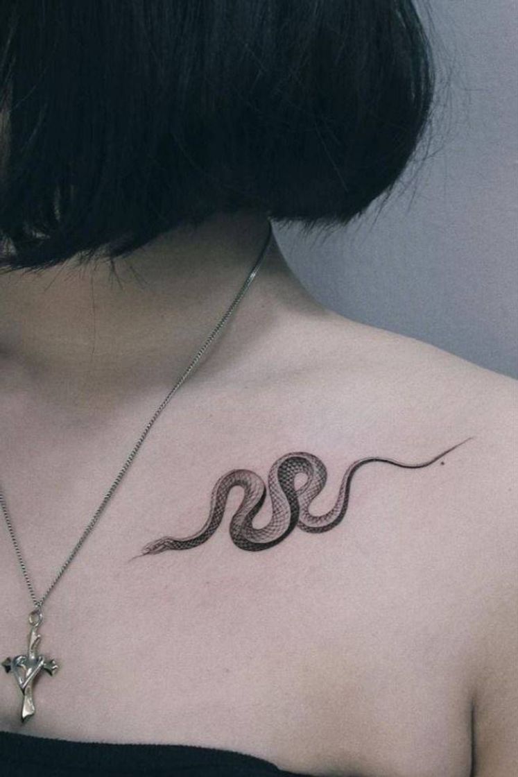 Moda Tatatugem de cobra