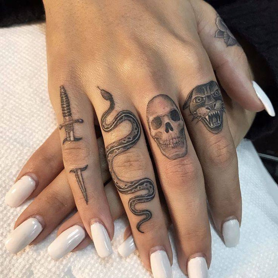 Moda Tatugem pra fazer no dedo