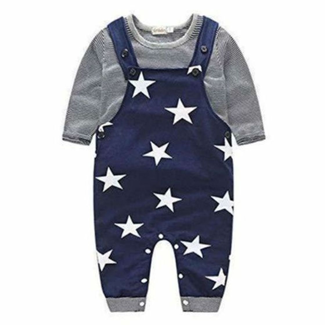 Producto Ropa de Bebe Nino Recien Nacido Impresión de Estrella Blusa Bebe Niña