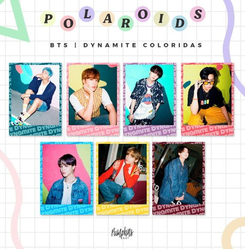 Social Kit do bts dynamite 