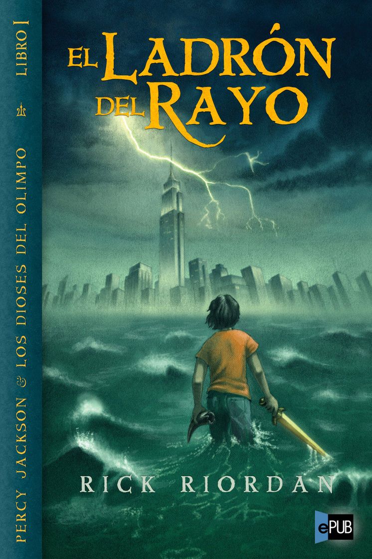 Libro Percy Jackson - El ladrón del rayo 