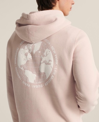 Abercrombie pink hoodie 