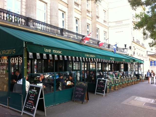 Restaurantes Corcoran's Irish Pub Grands Boulevards