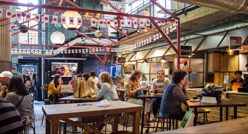 Restaurants Mercado de San Ildefonso