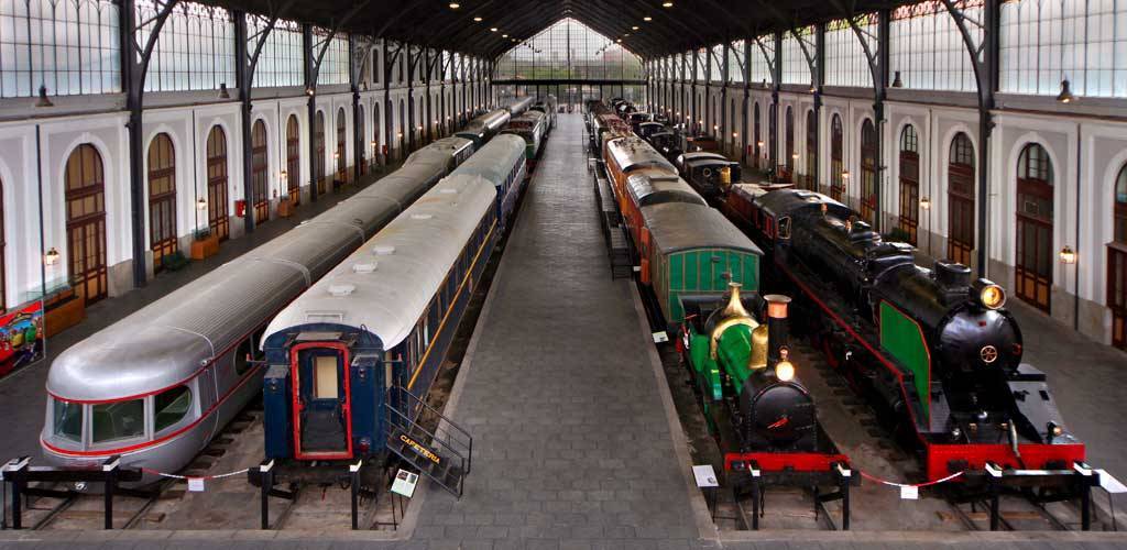 Lugar Museo del Ferrocarril de Madrid