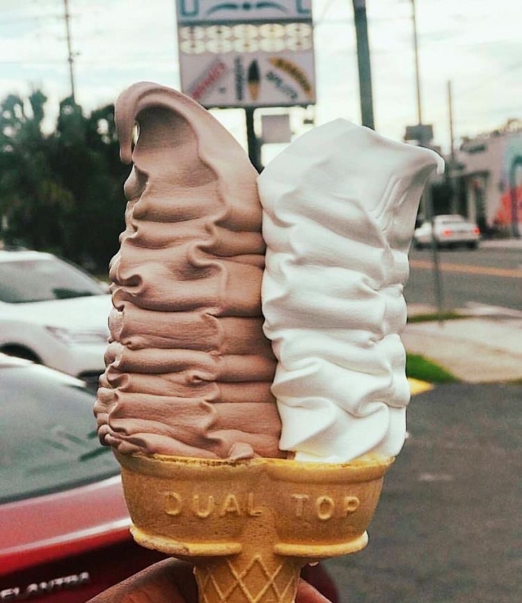 Moda double ice cream