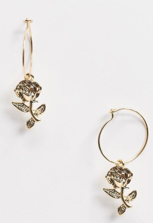 Pendientes de rosas 