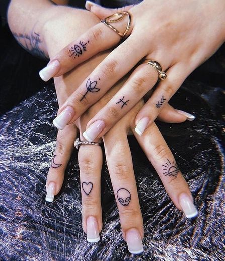 Tatto nos Dedos