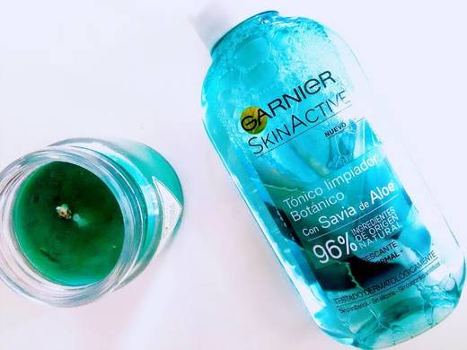 Garnier Skin Active - Leche limpiadora refrescante con Aloe vera para piel