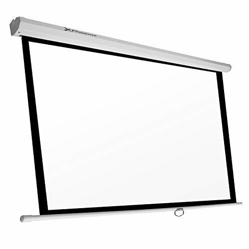 Social Phoenix Technologies - Pantalla de proyección Manual Enrollable 100" 2 x 1.5
