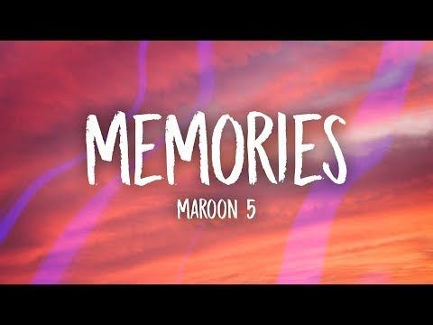 Canción Memories