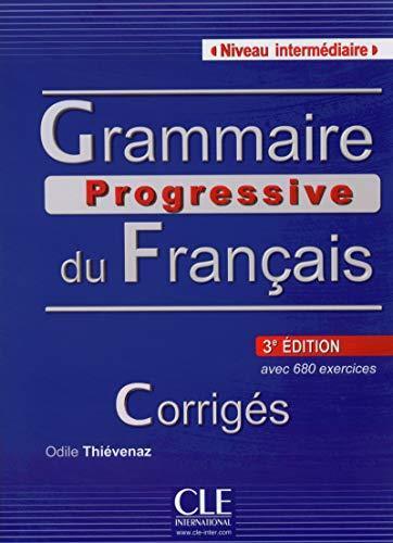 Book Grammaire Progressive Du Français. Niveau Intermédiaire - 3º Édition, Corrigés