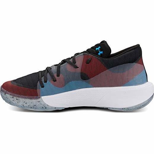 Under Armour Spawn Low Zapatos de Baloncesto Hombre, Negro