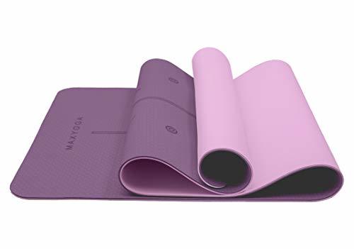 Productos MAXYOGA® Esterilla Yoga de Medida Grande 183cm x 66cm x 6mm y