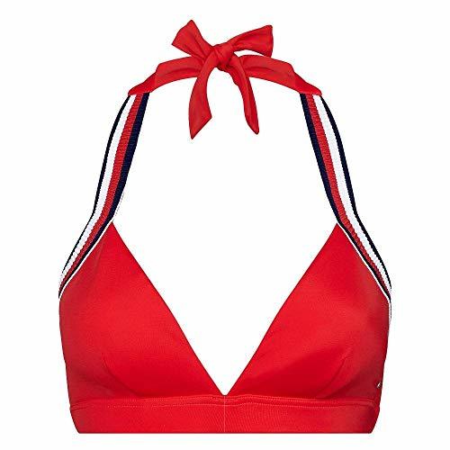 Lugar Tommy Hilfiger Women Firma Cinta Triángulo Bikini Top