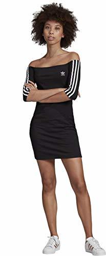 Fashion adidas Off-The-Shoulder W Vestido Black