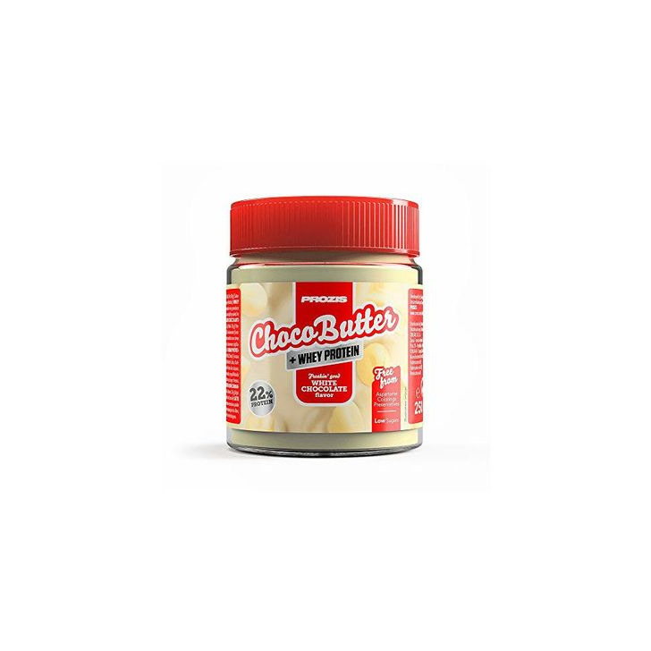 Belleza Prozis Whey Choco Butter 250 g White Chocolate ¡Deliciosamente cremosa!