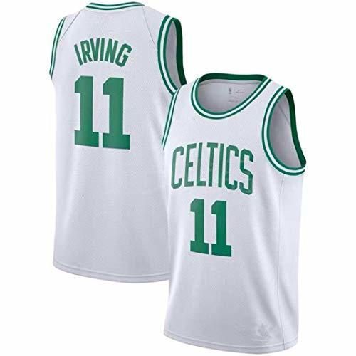 Yanhuimin Camisas Jersey NBA Boston Celtics Kyrie Irving 11 Jersey City Edición