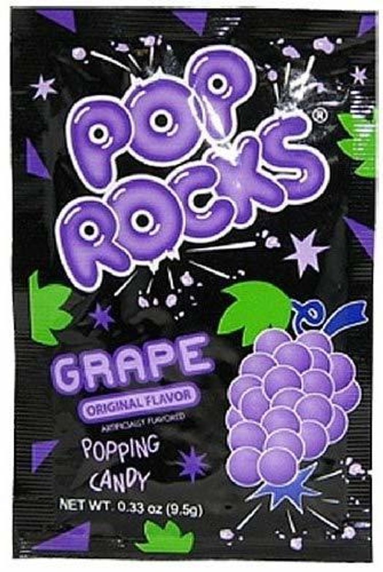 Places Pop Rocks Popping Candy Uva 0.33OZ