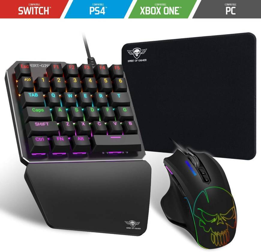 Product SPIRIT OF GAMER – Xpert G700 – Combo Rgb Teclado