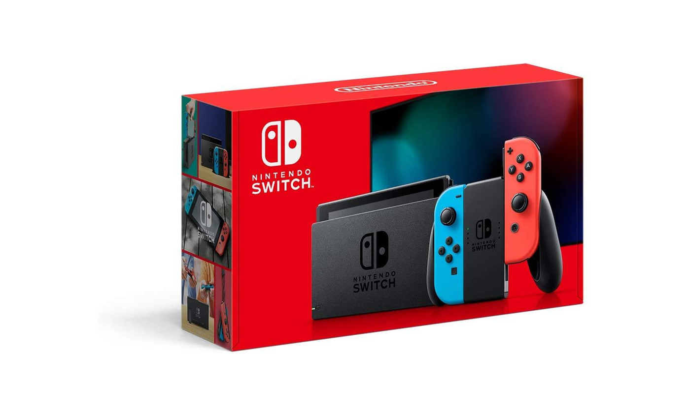 Producto Nintendo Switch with Neon Blue and Neon Red Joy

