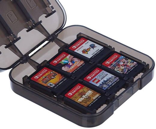 Game Storage Case for 24 Nintendo Switch Games 