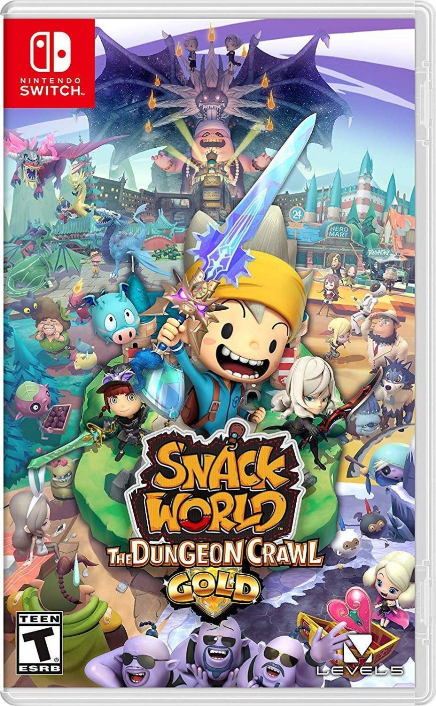 Videogames Snack World: The Dungeon Crawl - Gold -Nintendo Switch

