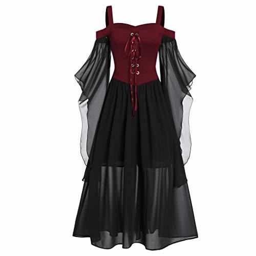 Lugares Gotica Ropa Mujer Halloween Medieval Navidad Fiesta Victoriana Vintage Sudadera Mujer Talla