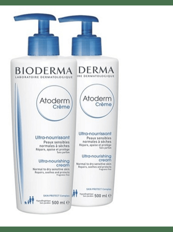 Belleza BIODERMA Atoderm Crema Duo 2X500 ml