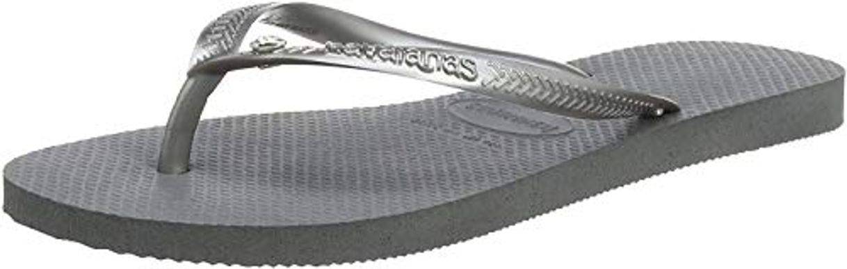 Fashion Havaianas Slim Crystal Glamour SW, Chanclas para Mujer, Gris