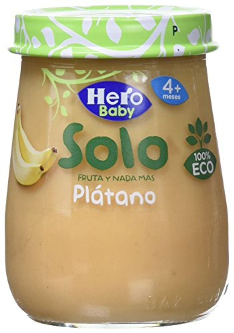 Productos Hero Solo Tarrito Fruta Plátano Eco