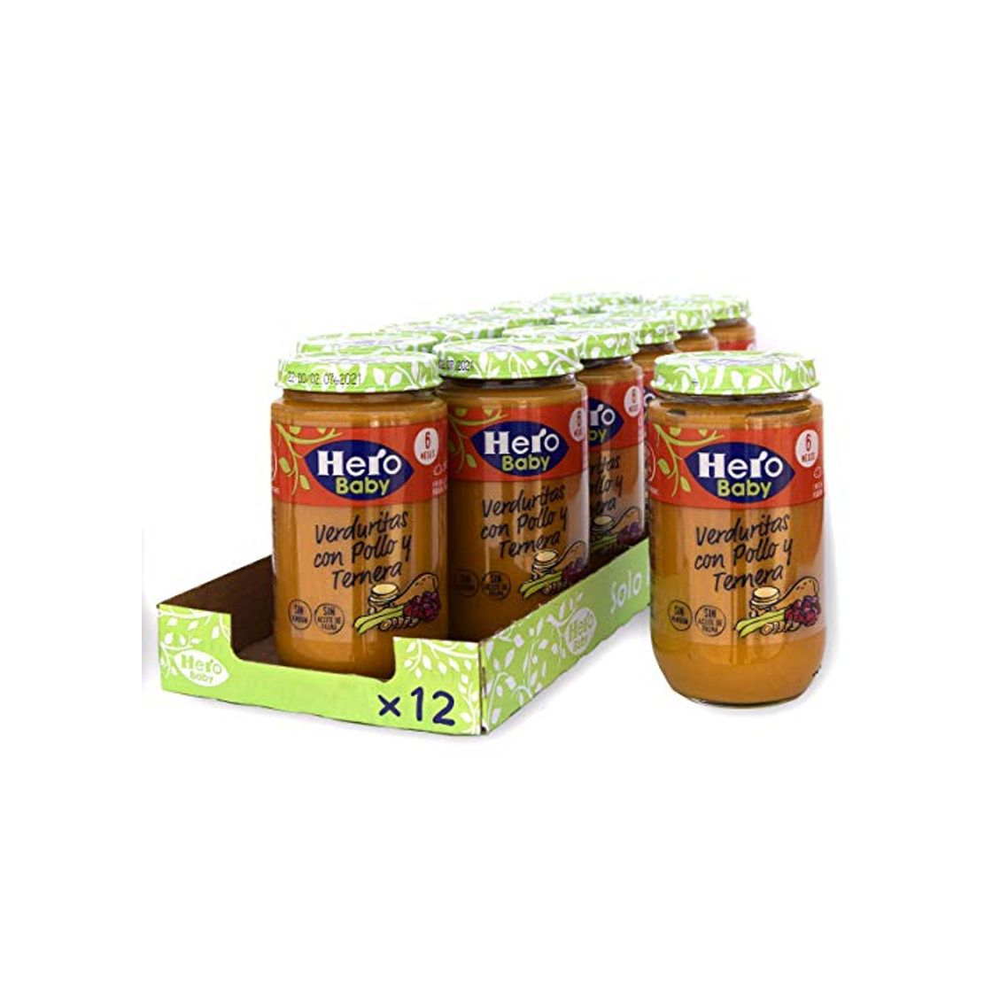 Product Hero Baby - Tarrito de Verduritas con Pollo y Ternera