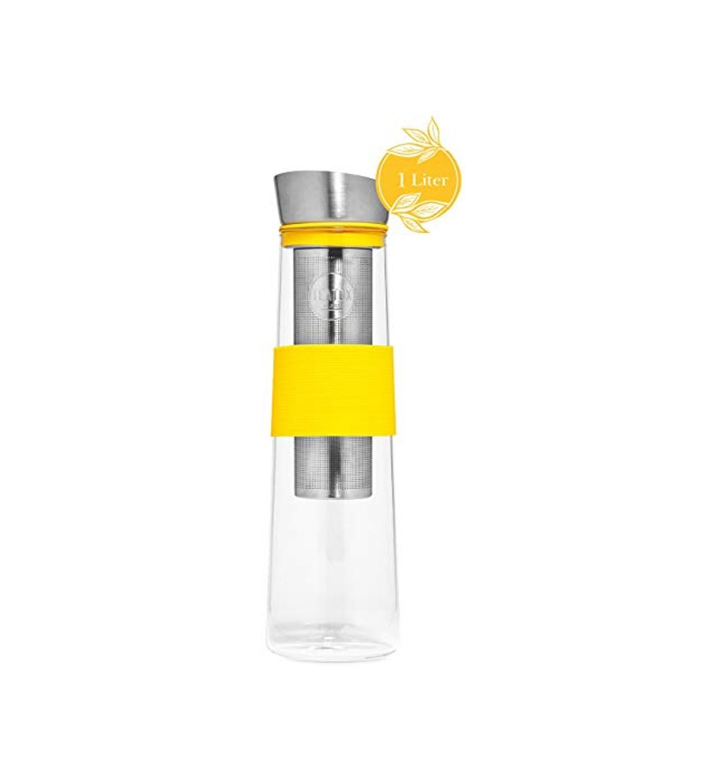 Product Ice Tea Maker 1L Jarra de cristal con colador extraíble