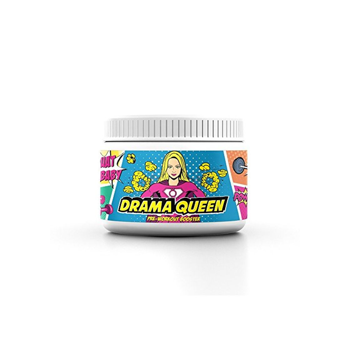 Product Woman Pre-Workout Booster – Pre-entreno para mujeres – GymQueen Drama Queen –