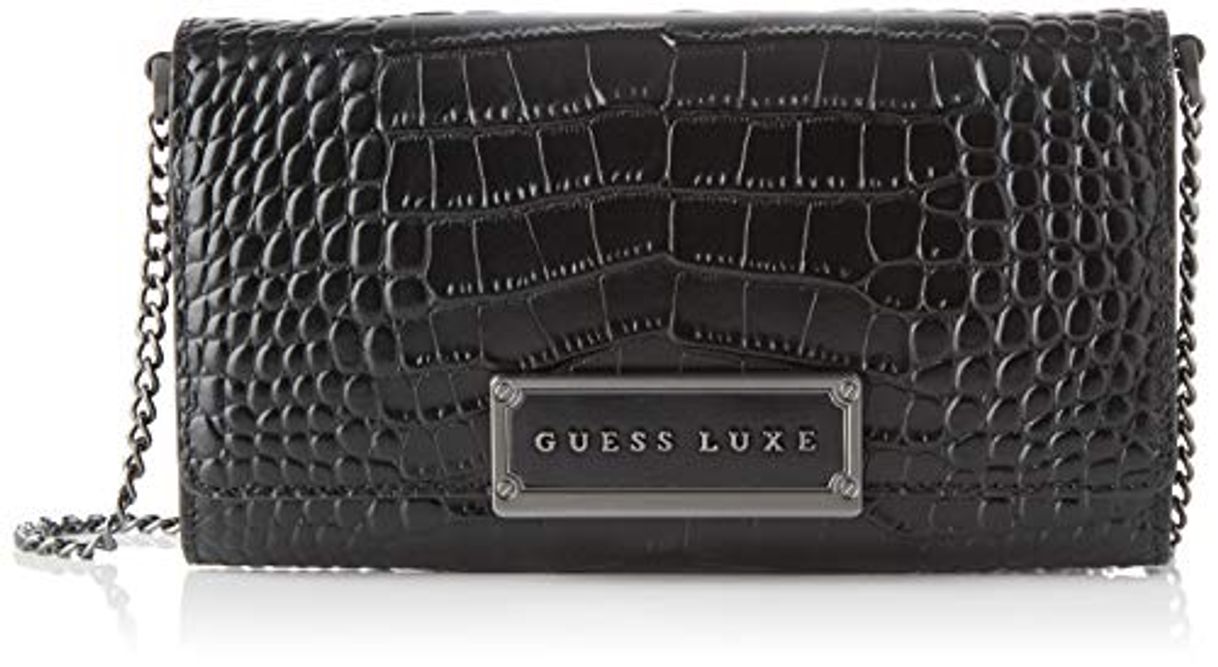 Productos GUESS Belle Chain Wallet, Cartera. para Mujer, Negro