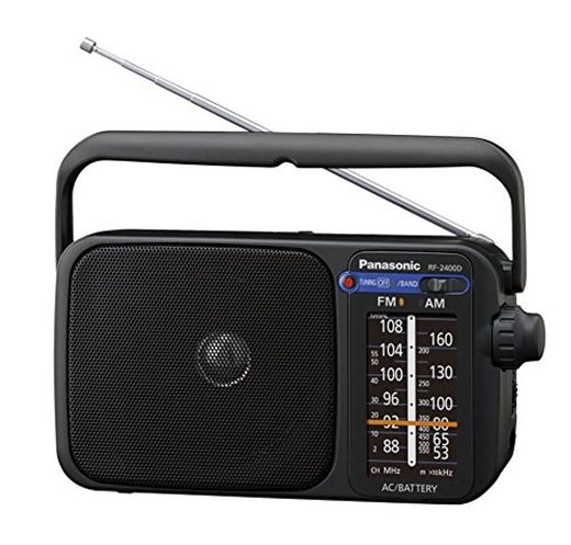 Panasonic RF-2400DEG-K - Radio Portátil FM/Am,