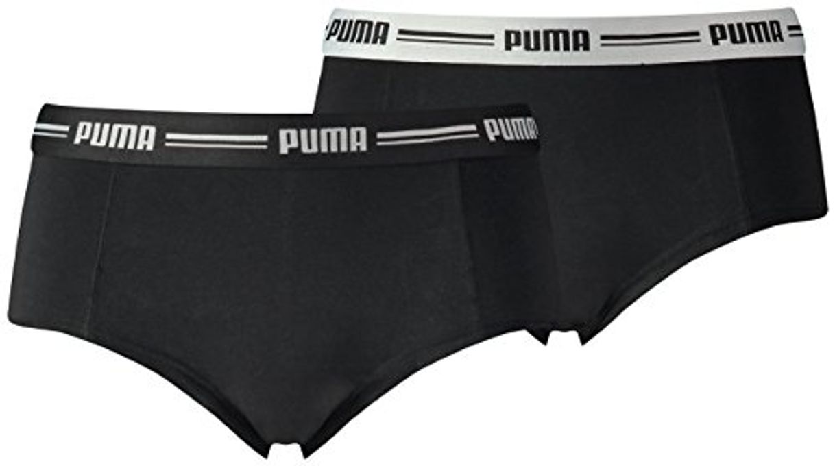 Fashion Puma 5730100010, Bóxer Para Mujer, Negro