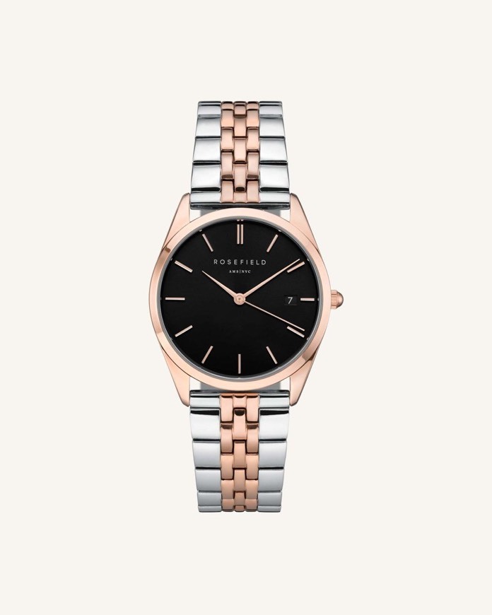 Product Rosefield - The Ace Black Silver Rose gold