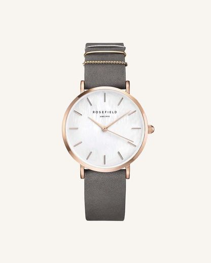 Rosefield - The West Village Elephant Grey Rose gold