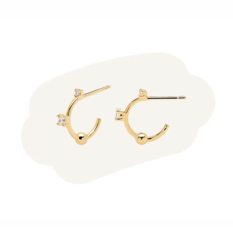 Products KAYA GOLD EARRINGS