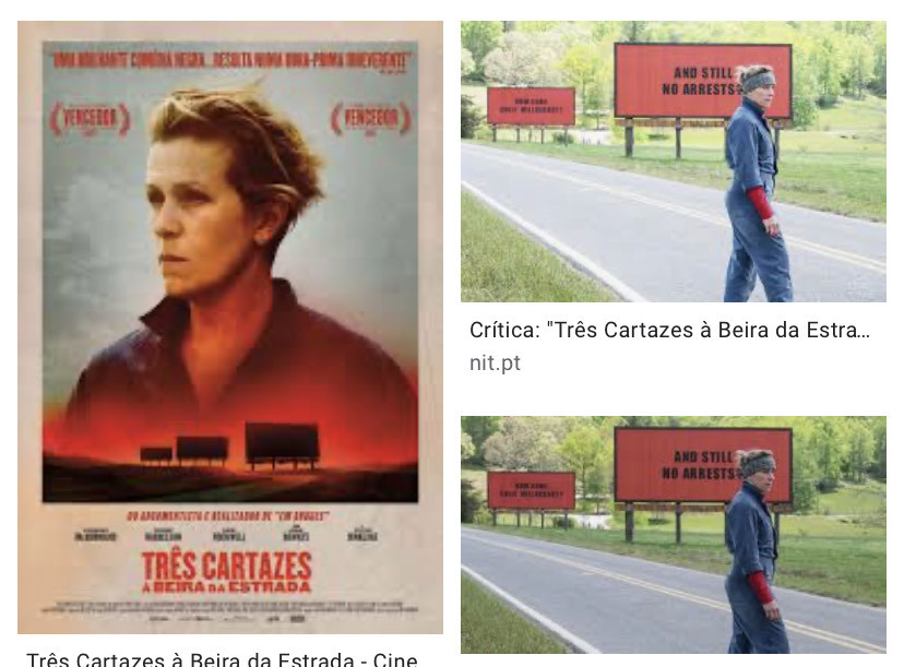 Película Tres anuncios en las afueras