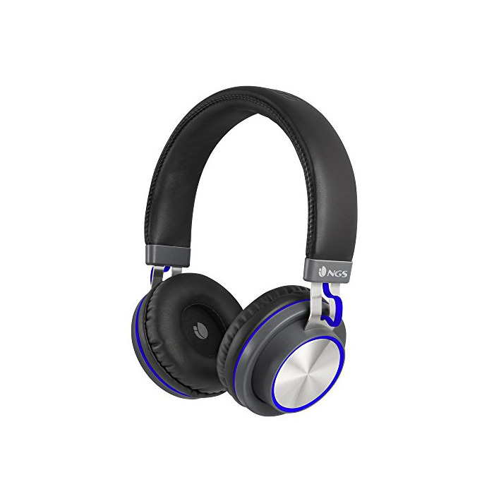 Electronics NGS Artica Patrol Blue Diadema Binaural Alámbrico Negro, Azul - Auriculares