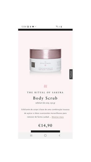 The Ritual of Sakura Body Scrub