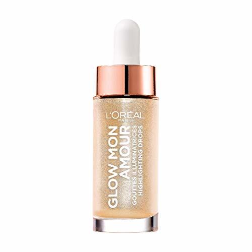 Beauty L'Oréal Paris Glow Mon Amour Highlighting Drops 01 Ivory Glow Rozświetlacz w