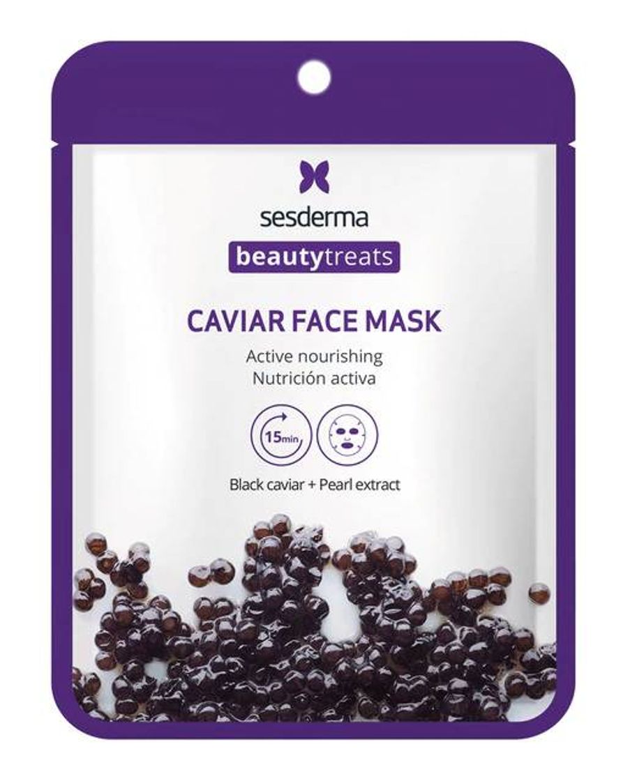 Beautytreats máscara facial caviar